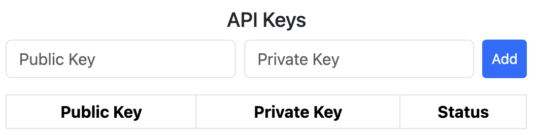 api key mng